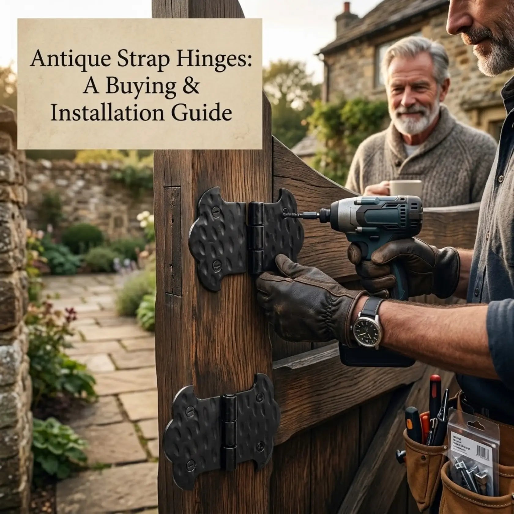 Antique Strap Hinges: A Buying & Installation Guide